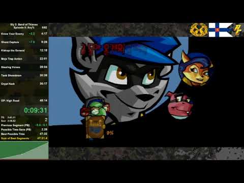 Sly 2 Episode 5 speedrun in 47:23 [Former WR]