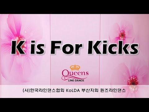 K is For Kicks - Line Dance(Absolute Beginner/ Christopher Gonzalez ) Demo&Count