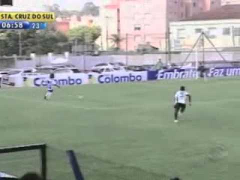 Cruzeiro-RS 3 x 1 Santa Cruz-RS - Gols - Campeonato Gaúcho 2012