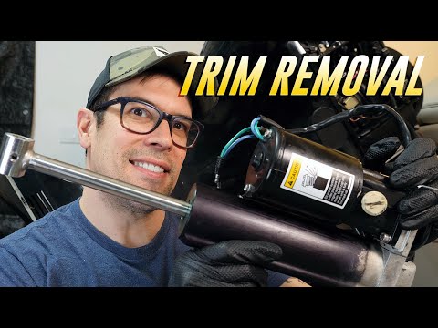 How to Remove a Mercury Power Trim From Your Boat!