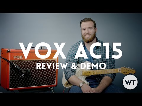 Vox AC15C1 Custom 2-Channel 15-Watt 1x12" Guitar Combo 2010 - Present - Black image 6