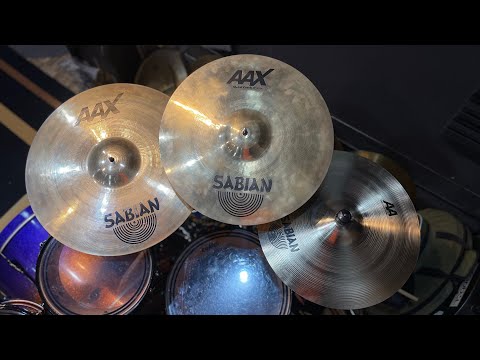 SABIAN AAX METAL 18 / 20 AA ROCK CRASH 18 • @SUMNAKSOOY