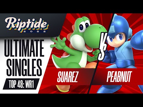 Suarez vs Peabnut - Ultimate Singles Top 48: WR1 - Riptide 2022 | Yoshi vs Mega Man