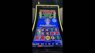 Super RARE 4 Moons on Autumn Moon Dragon Link #slots #casino #slotmachine