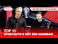 Top 10: Sportauto's met handbak