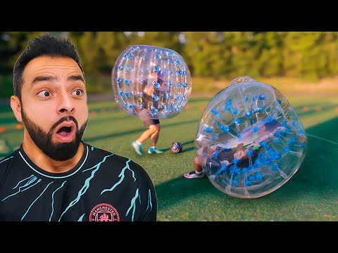 FUTBOL EN BURBUJAS LOCAS ⚽ SOCCER