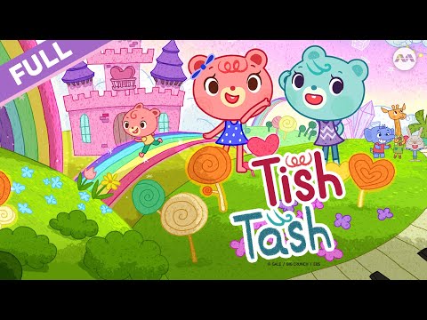 【FULL】Tish Tash: Rosa's Lessons Marathon EP1 -18 #preschool #bear