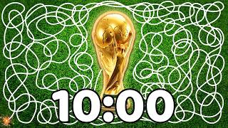 10 Minute Timer 💥 | WORLD CUP TROPHY (COOKIE BOMB) 🏆​⚽​​ | Classroom Countdown with Music