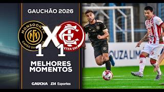 MONSOON 1x1 INTER-SM | MELHORES MOMENTOS | QUADRANGULAR DO REBAIXAMENTO | GAUCHÃO | 09/02/2026