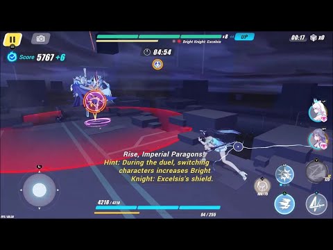 Honkai Impact 3: Memorial Arena EX(W41) Bright Knight(+20%), Hephaestus, Argent Knight