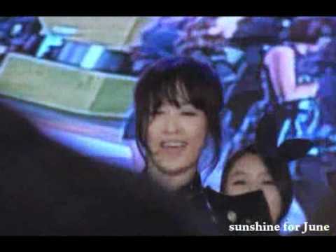 [Cam] 100930 T-ara Jiyeon - I'm Really Hurt @ Armed Forces Broadcasting [5]