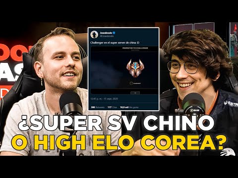 JOSEDEODO ON HIS TIMES AT THE CHINESE AND KOREAN SUPER SERVER - WHICH ONE HAS A HIGHER LEVEL?