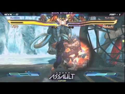 RIP vs MYK - Cross Assault Exhibition - Street Fighter X Tekken