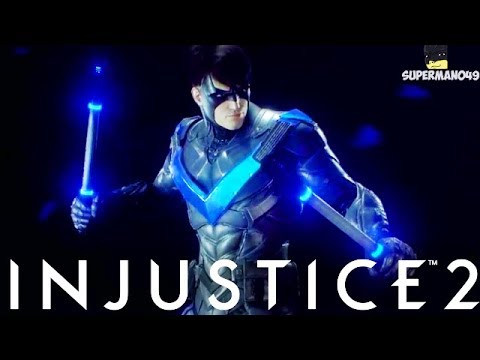 Nightwing Staff Of Grayson Is The Best! - Injustice 2 "Nightwing" Gameplay (Epic Gear)