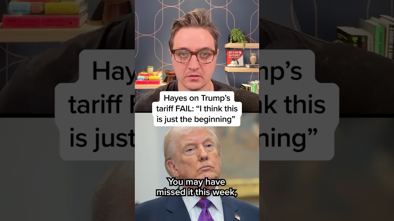 Hayes on Trump's tariff FAIL: 'I think this is just the beginning'