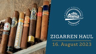 Der Humidor wird aufgefüllt | Zigarren Haul vom 16. August 2023