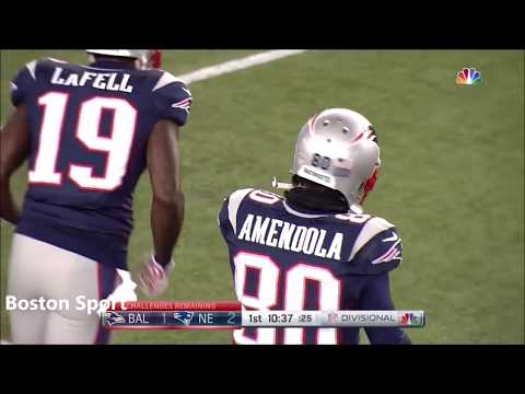 My Top 10 New England Patriots Playoff Games of the decade - #4 - Ravens @ Patriots 2014 AFCDR