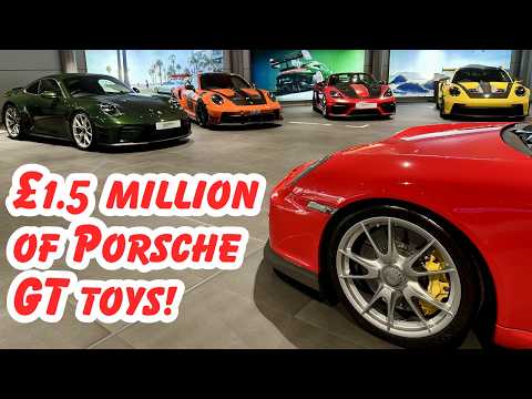 Modern Monster vs Analog Icon: Toy Shop Tour at Porsche Bournemouth