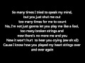 Jason Chen~Violin Lyrics 