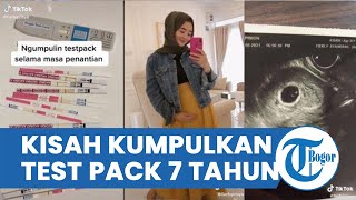 Viral Kisah Wanita Kumpulkan Alat Test Pack selama 7 Tahun, Baru Hamil di Tahun 2021: Gak Nyangka