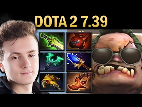 Pudge Gameplay Miracle with Tarrasque and Ethereal - Dota 2 7.39
