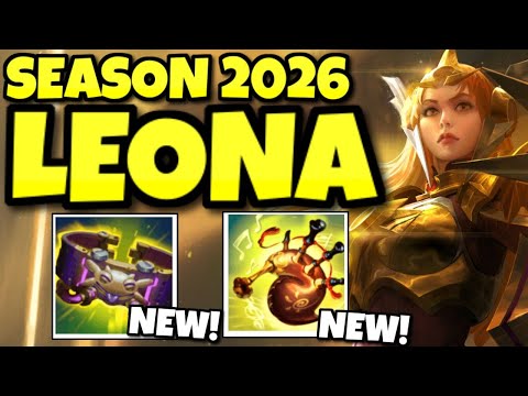 Leona has a BRAND NEW BUILD in Season 2026... (NEW ITEMS!)