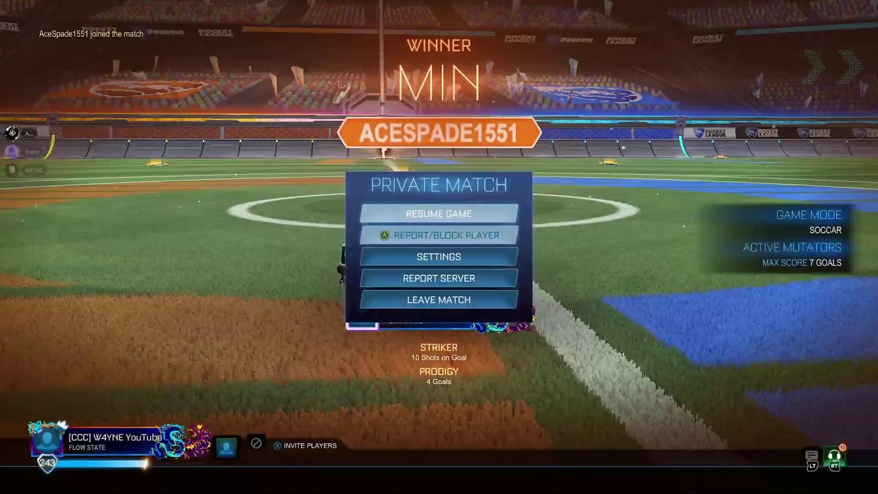Rocket league Streamer Peak D3