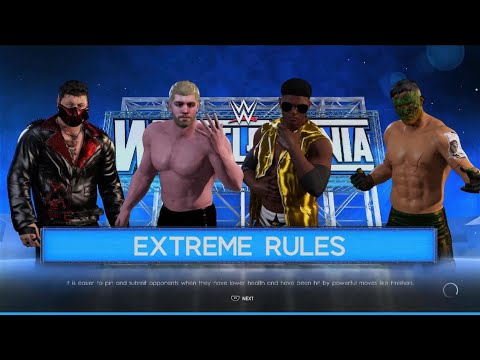WWE 2K22| Dj Wolf vs The Viper vs Derrick Haynes vs Wild Cat
