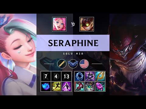 Seraphine Mid vs Ziggs - NA Diamond Patch 25.S1.1