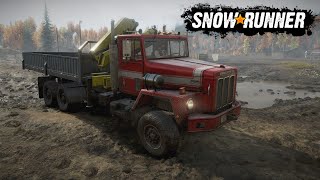 SnowRunner PS5 Gameplay - Hungry Workers Delivery