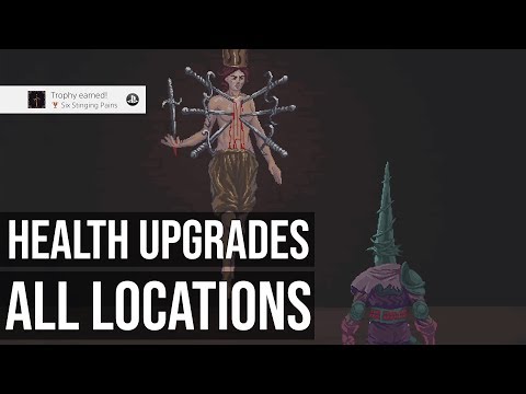 All Health Upgrades Locations (Six Stinging Pains Trophy) - Blasphemous