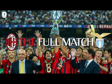 The Full Match | AC Milan 3-0 Lazio | Italian Supercoppa 2004
