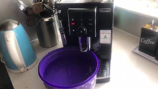 Descaling the Delonghi ECAM 23.120.B Coffee Machine