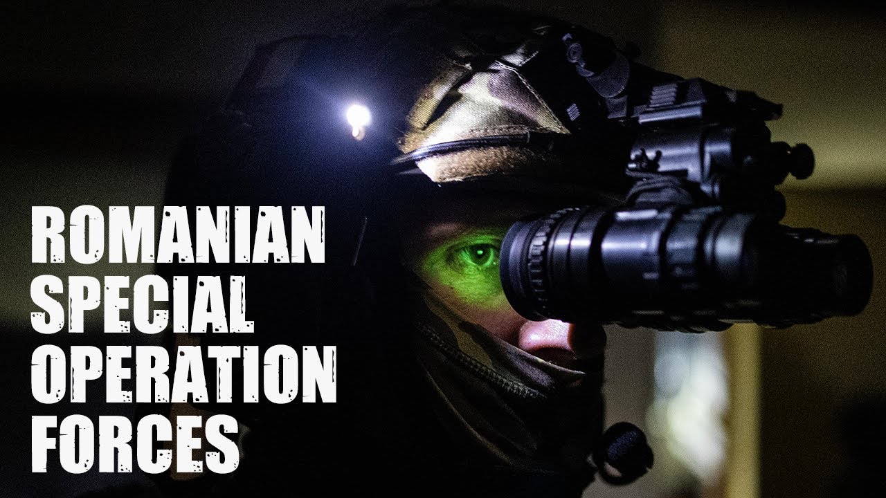 Romania's 🇷🇴 Special Operations Forces in action