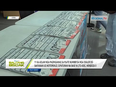 Balitang Bisdak: 11-day policy sa pag-release sa plaka, gipatuman na sa LTO-7