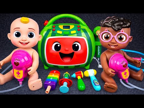 38 Minutes Satisfying with Unboxing COCOMELON Doctor Set, Pinkfong First Aid Toys | Fun Review Toys