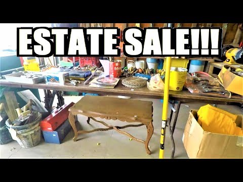 Ep268: WE WENT TO AN  ESTATE SALE & A COMMUNITY SALE! - The ORIGINAL GoPro Yard Sale Vlog!