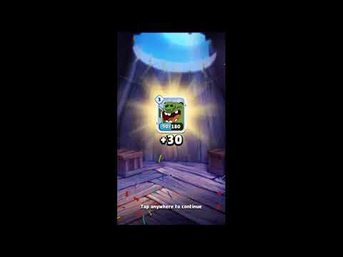 i found the new animations in angry birds pop 2!