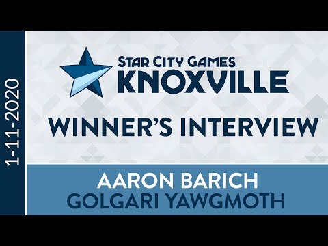 SCGKNOX: Winner's interview with Aaron Barich | Modern
