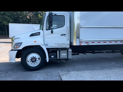 2022 Hino 258 L6 Chassis walkaround