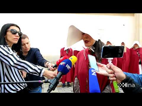 Prosvjedna akcija Ženske mreže Hrvatske