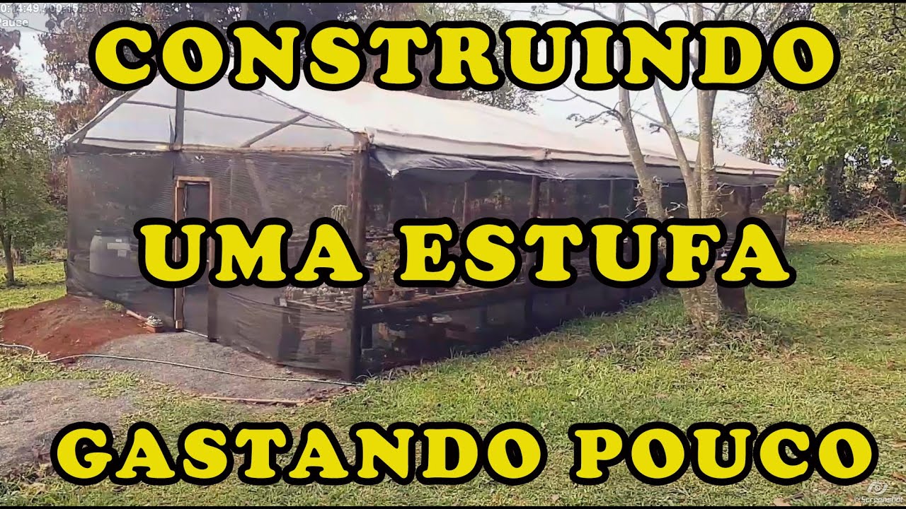 Como construir uma estufa sem gastar muito