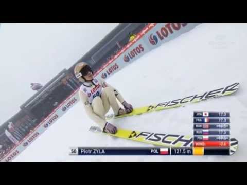PŚ Zakopane 2015 - Piotr Żyła 121,5 m Kwalifikacje Qualification