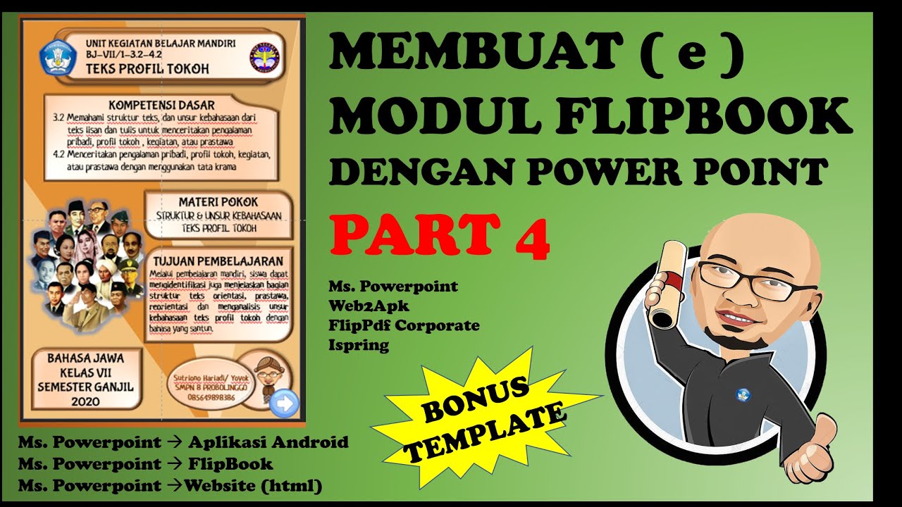 e modul html ke website gratisan