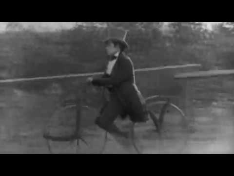 Running bike 1923 Buster Keaton HD