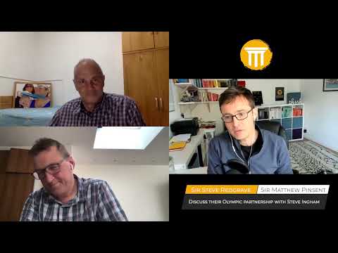 Discussion with Steve Redgrave and Matt Pinsent on their Olympic partnership