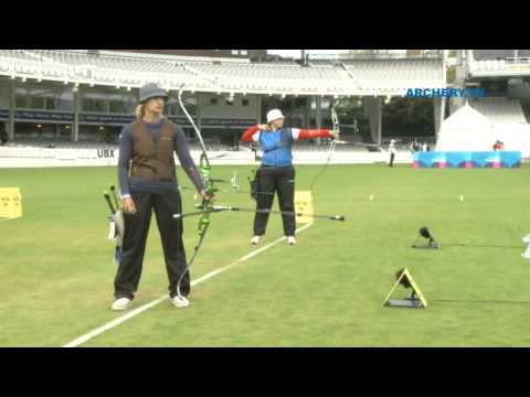 Justyna Mospinek v Kathuna Lorig – recurve women’s 3rd round | London 2012 Olympic Test Event