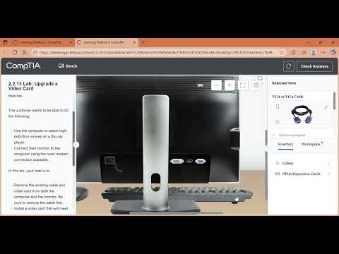 Lab: Upgrade a Video Card  2.2.13