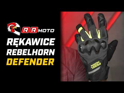 REBELHORN DEFENDER _ turystyczne rękawice motocyklowe | 3DErgoGrip