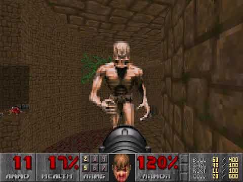 Unexpected blind Arch-Vile in Final Doom (Plutonia)